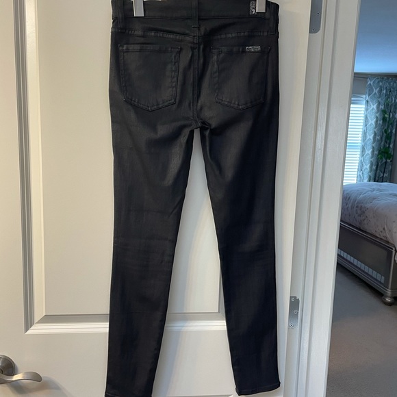 7FAM Micro Suede/Coated Pants - Picture 2 of 6